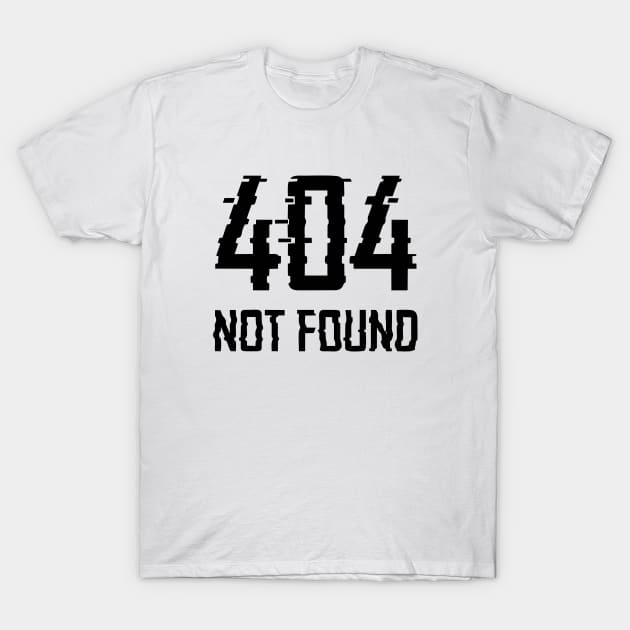 404 not found T-Shirt by Kevindoa